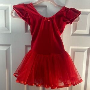 Red Ballet leotard!